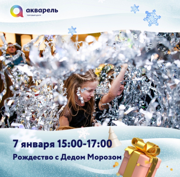 ВОЛШЕБНЫЙ ПРАЗДНИК РОЖДЕСТВА с Дедом Морозом и Снегурочкой!